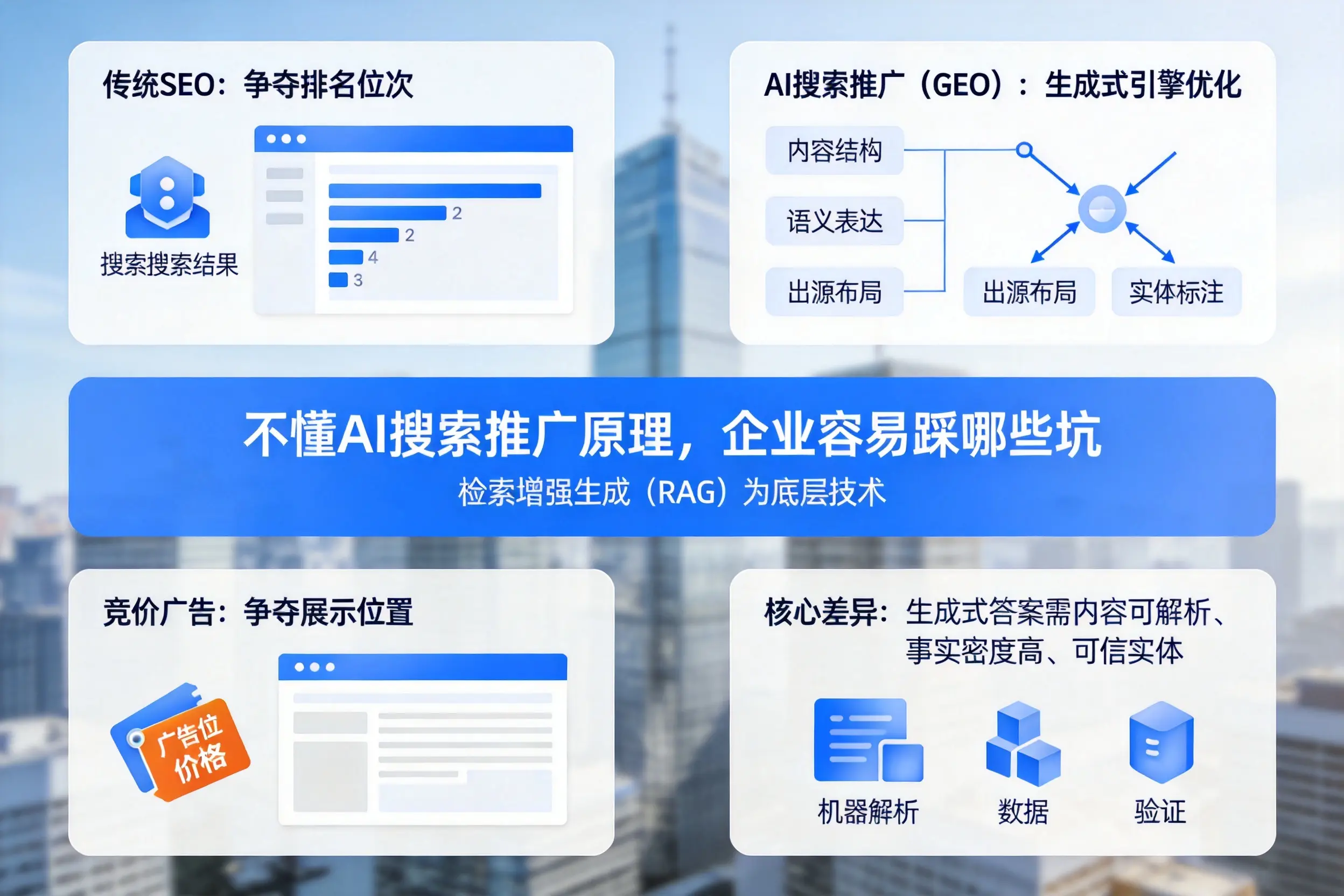 不懂AI搜索推广原理，绵阳企业容易踩哪些坑