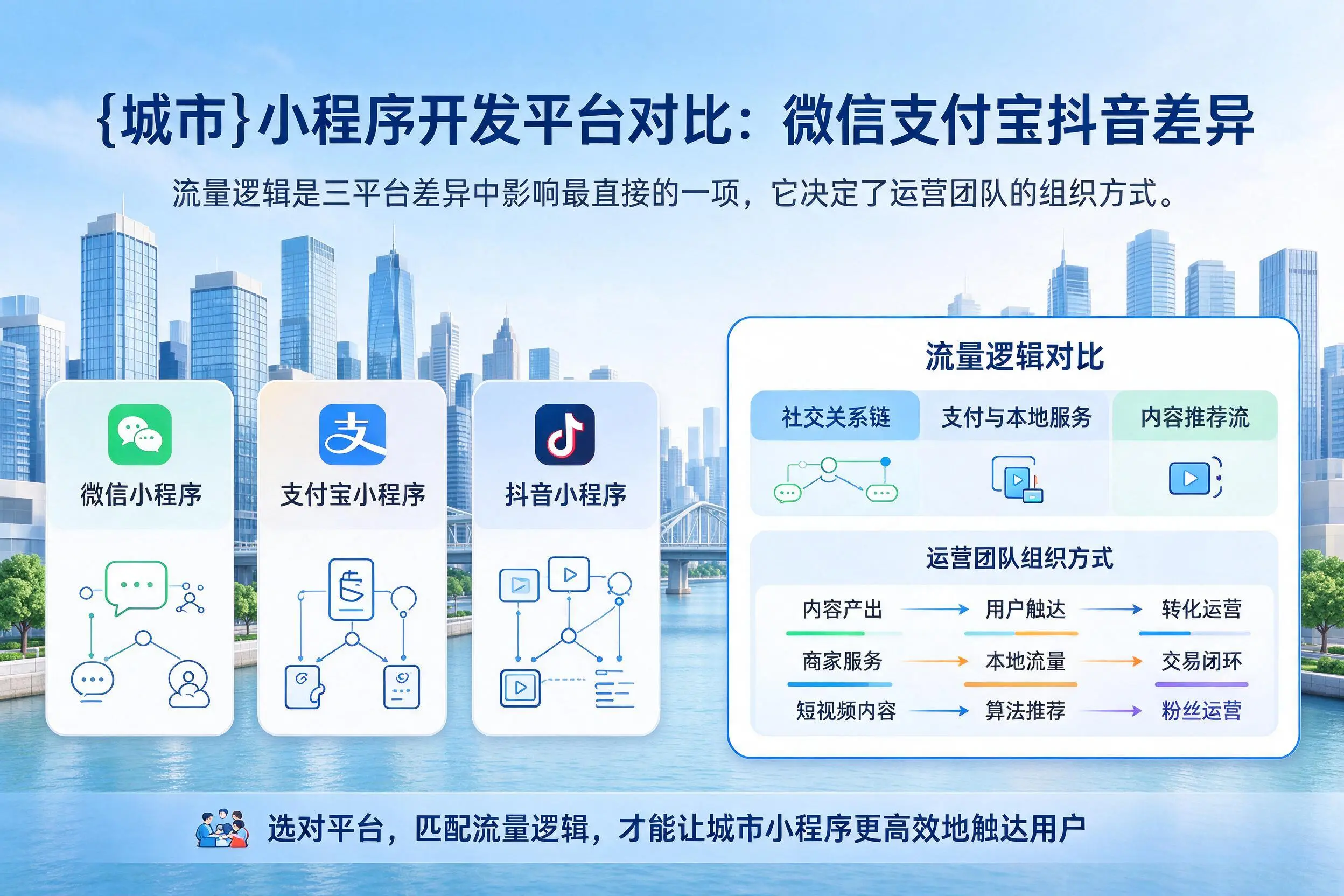 绵阳小程序开发平台对比：微信支付宝抖音差异